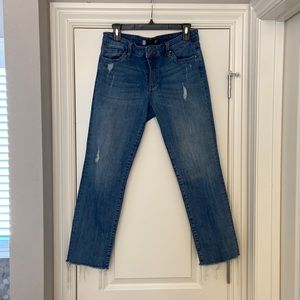 KUT Women’s distressed denim.